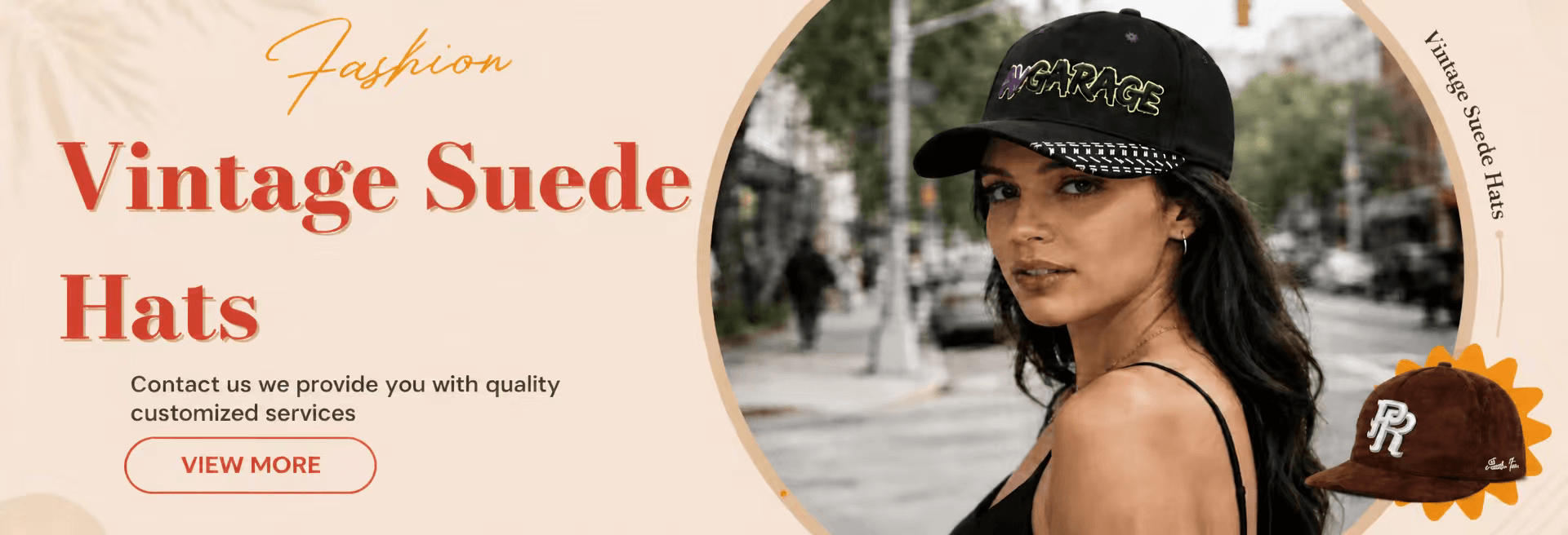 Vintage Suede Hats