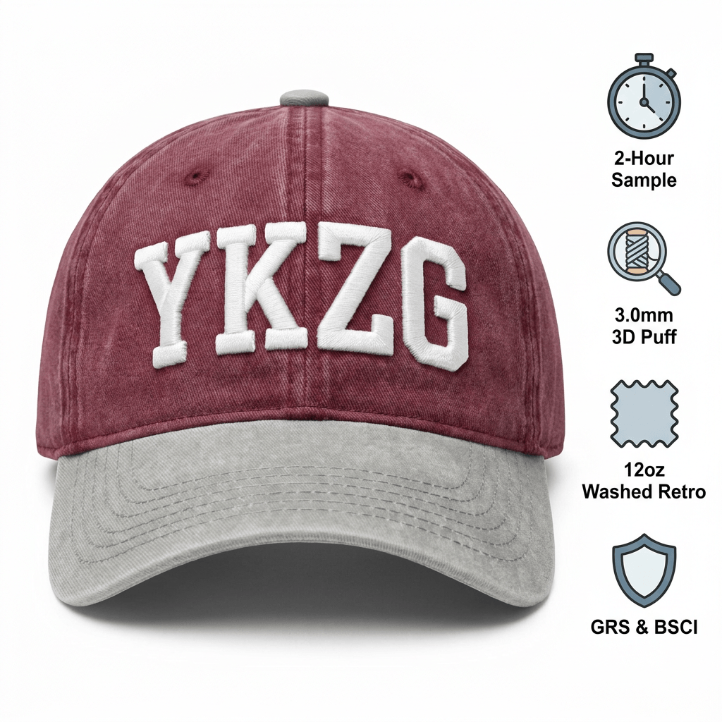 Washed Dad Cap 03