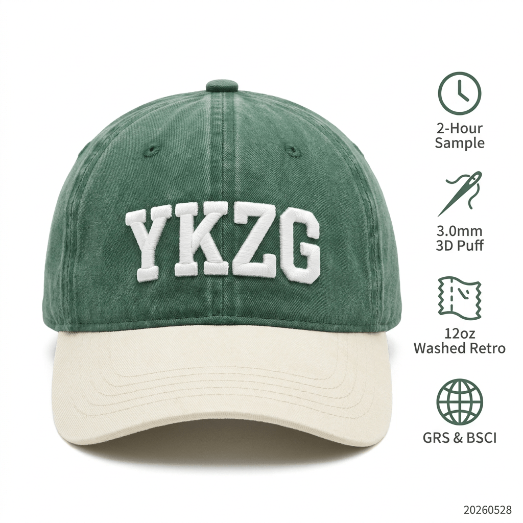 Washed Dad Cap 04